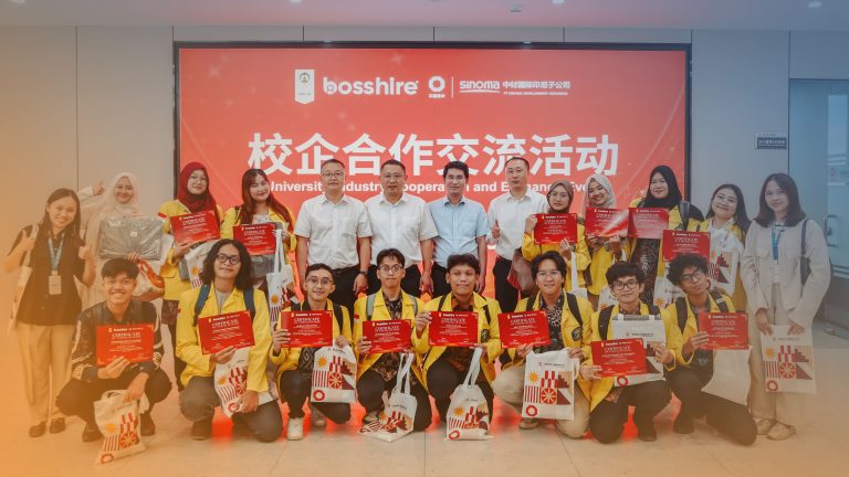 bosshire fasilitasi company visit